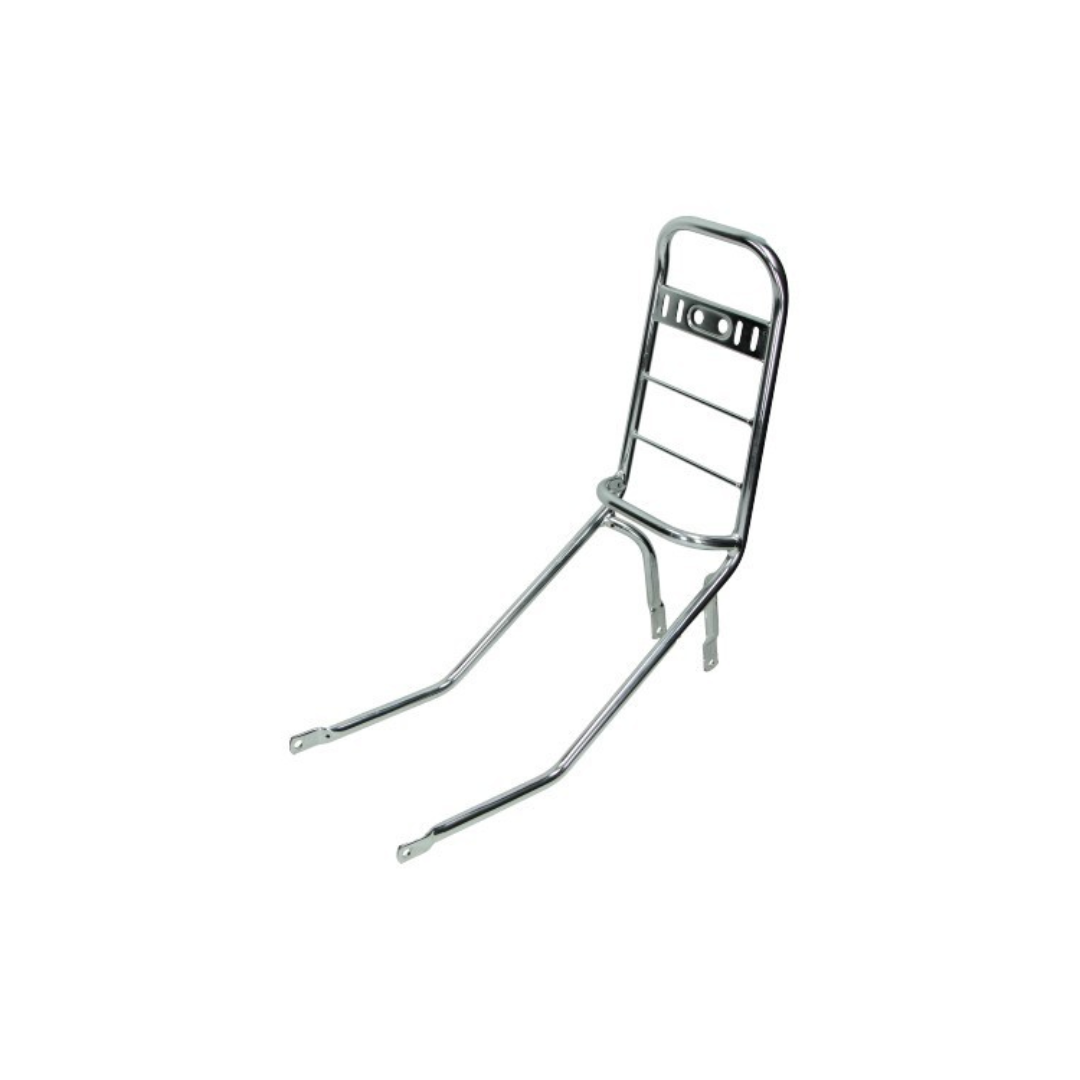 Gepäckträger Regia, Benzintank/Rahmen (hergestellt in der EU), Chrom, passend für Maxi, Puch