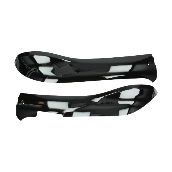 Untere Abdeckung Sym Fiddle 2 glänzend schwarz