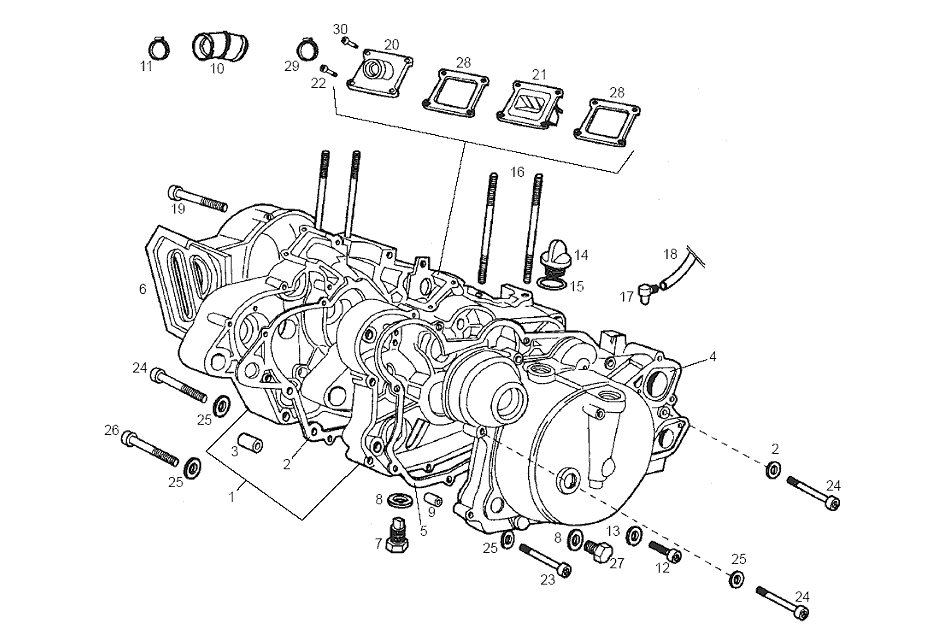 Derbi Senda SM 50 2T 2ª ED Black Devil E2 2003 - Carter