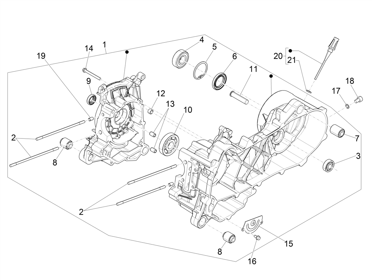 Zip 50 4T NOABS E5 2021-2023 - Carter