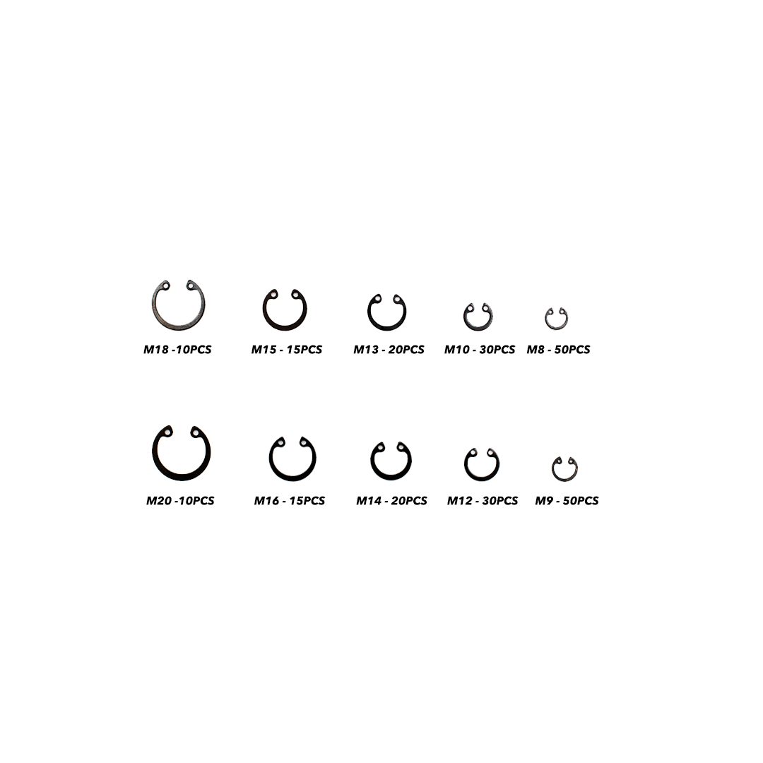 Borgring Set 250 Stuks