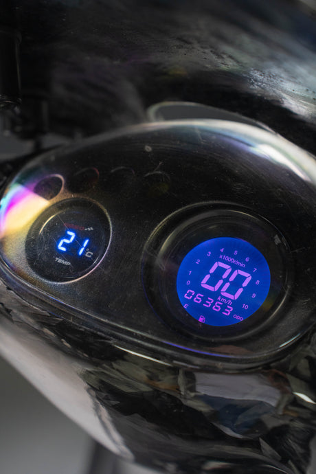 Temperature meter Koso 0-120 degrees blue