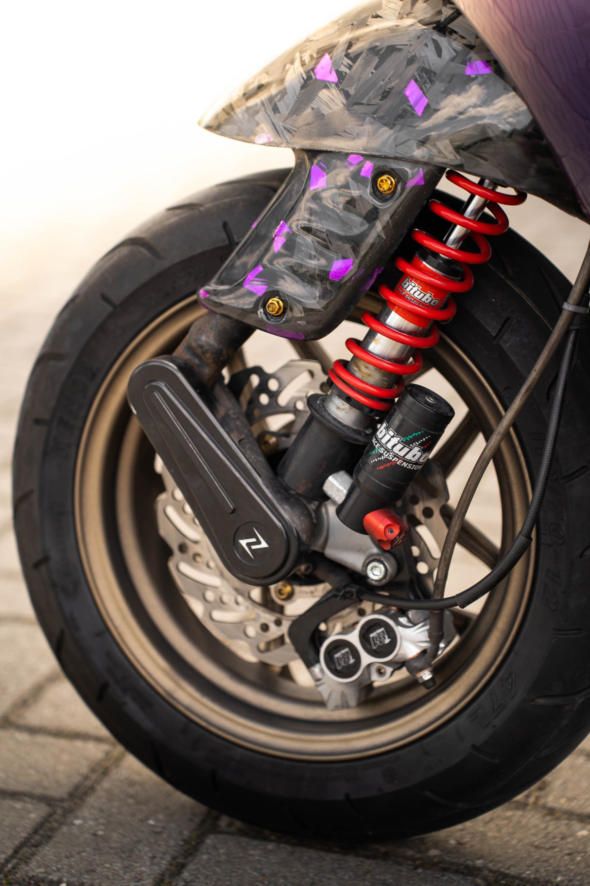 Ottopuntouno Remklauw Kit New Era Voorkant Zip SP / Vespa