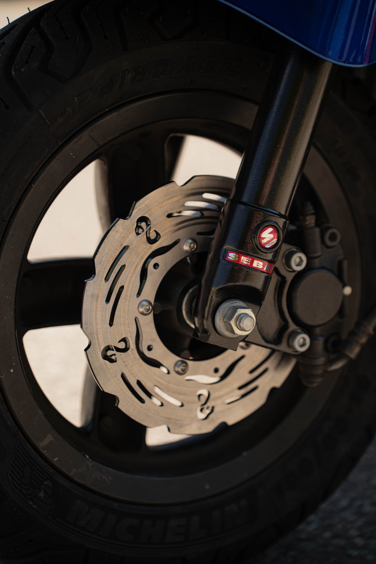 Brake disc phenom piaggio zip for standard fork