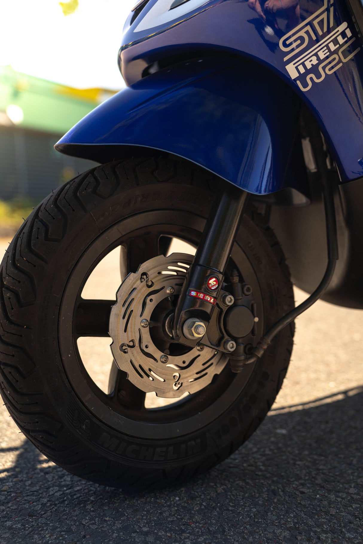 Brake disc phenom piaggio zip for standard fork