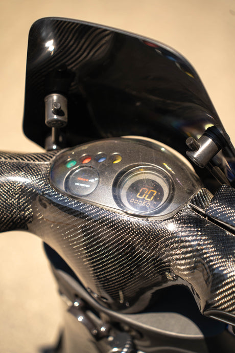 Stuurkappen Carbon Piaggio Zip