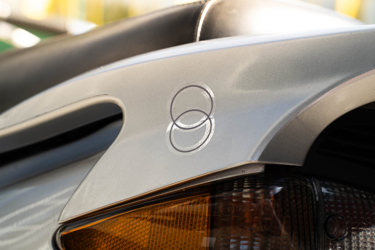 Gilera Logo-Aufkleber Chrom Runner SP Pro Spoiler