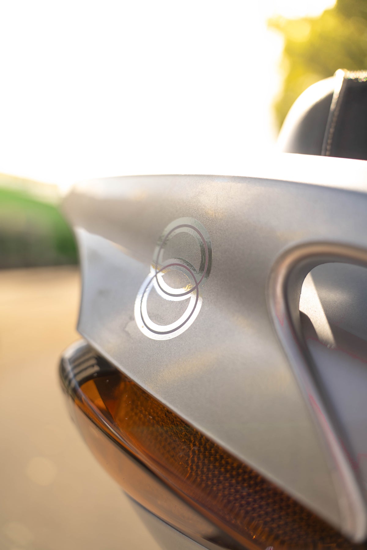 Gilera Logo-Aufkleber Chrom Runner SP Pro Spoiler