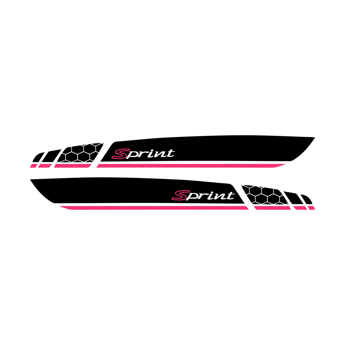Stickerset Striping Vespa Sprint