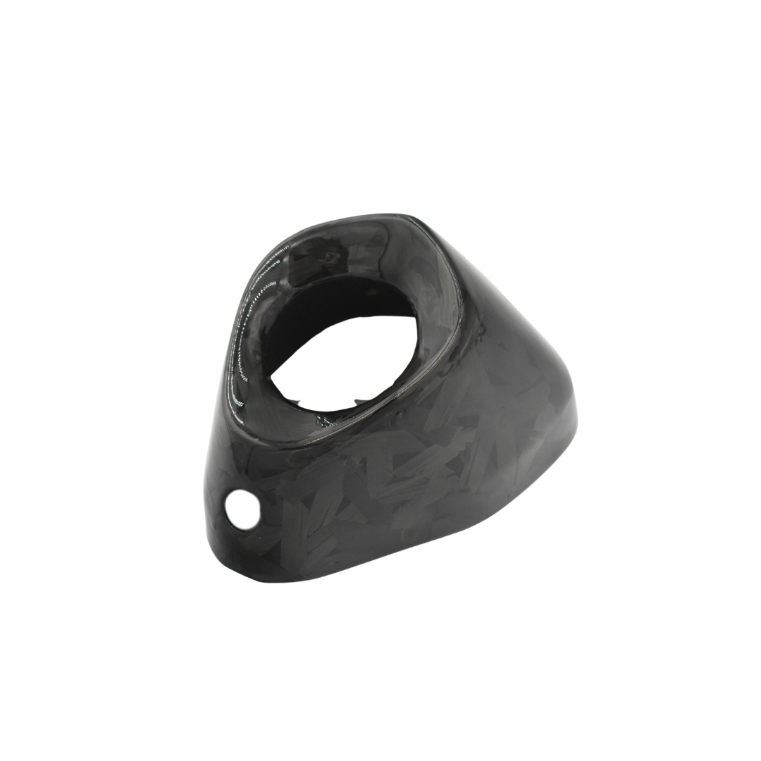 Eindkap Forged Carbon Akrapovic Uitlaat Piaggio / Vespa 4 Takt