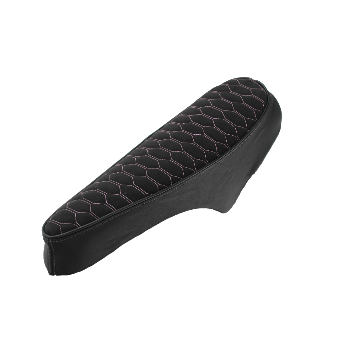 Fenom Sattelschoner Alcantara Look Rosa Fatbike V8 / V20