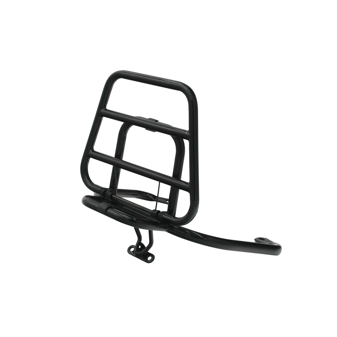 Heckträger Glanz Schwarz Vespa LX / S