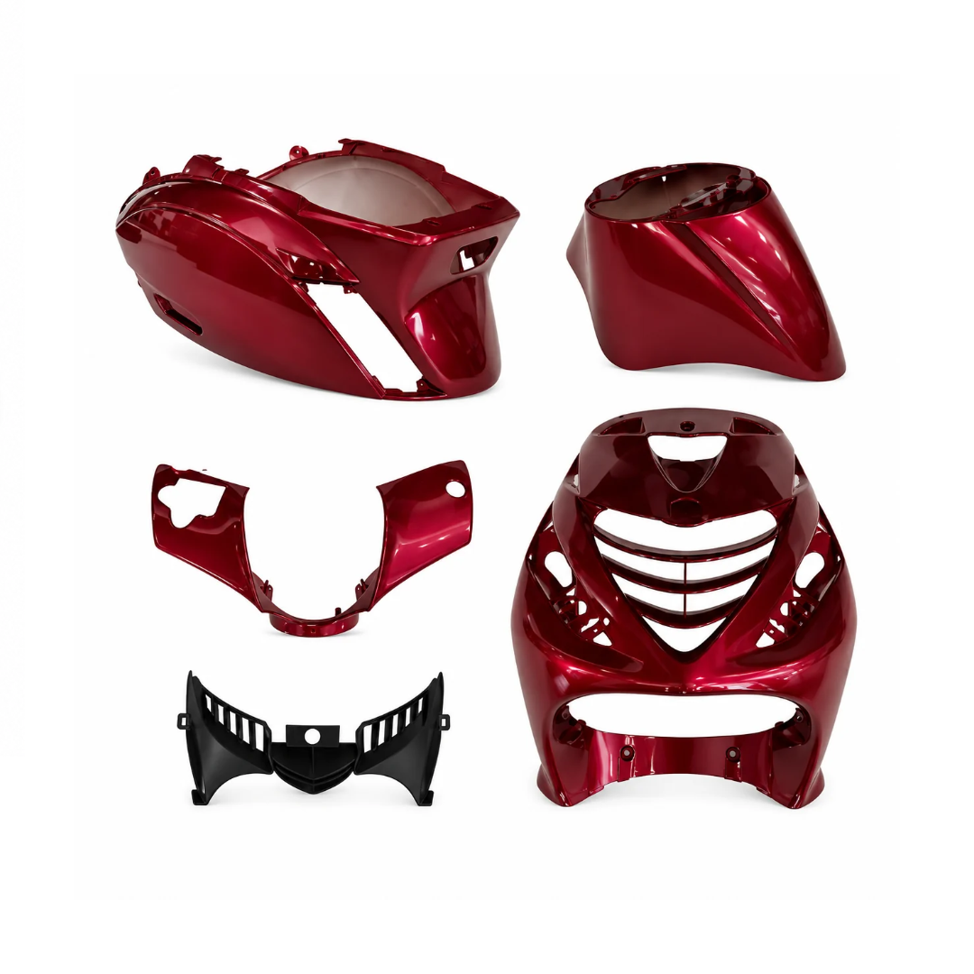 SP Kappenset Piaggio Zip Candy Red