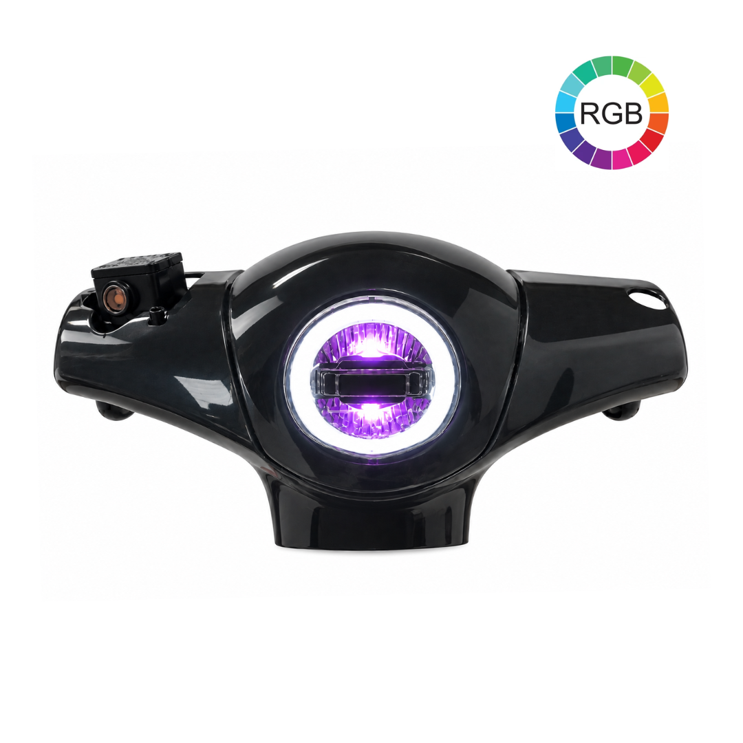RGB Angel Eye Koplamp Piaggio Zip / Vespa Fenom