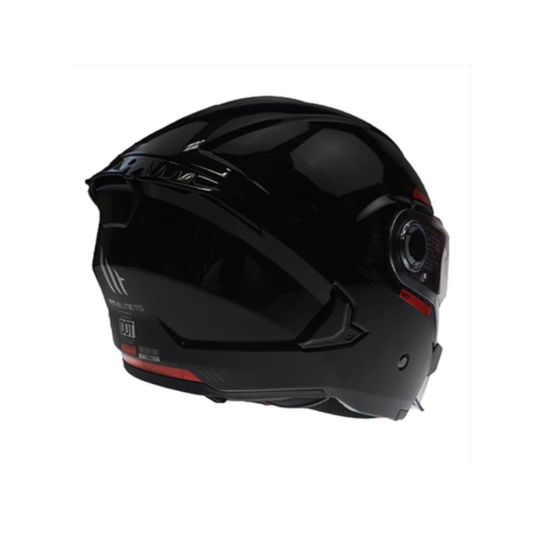 Casque Mt Jet Cosmo Sv Matt Black