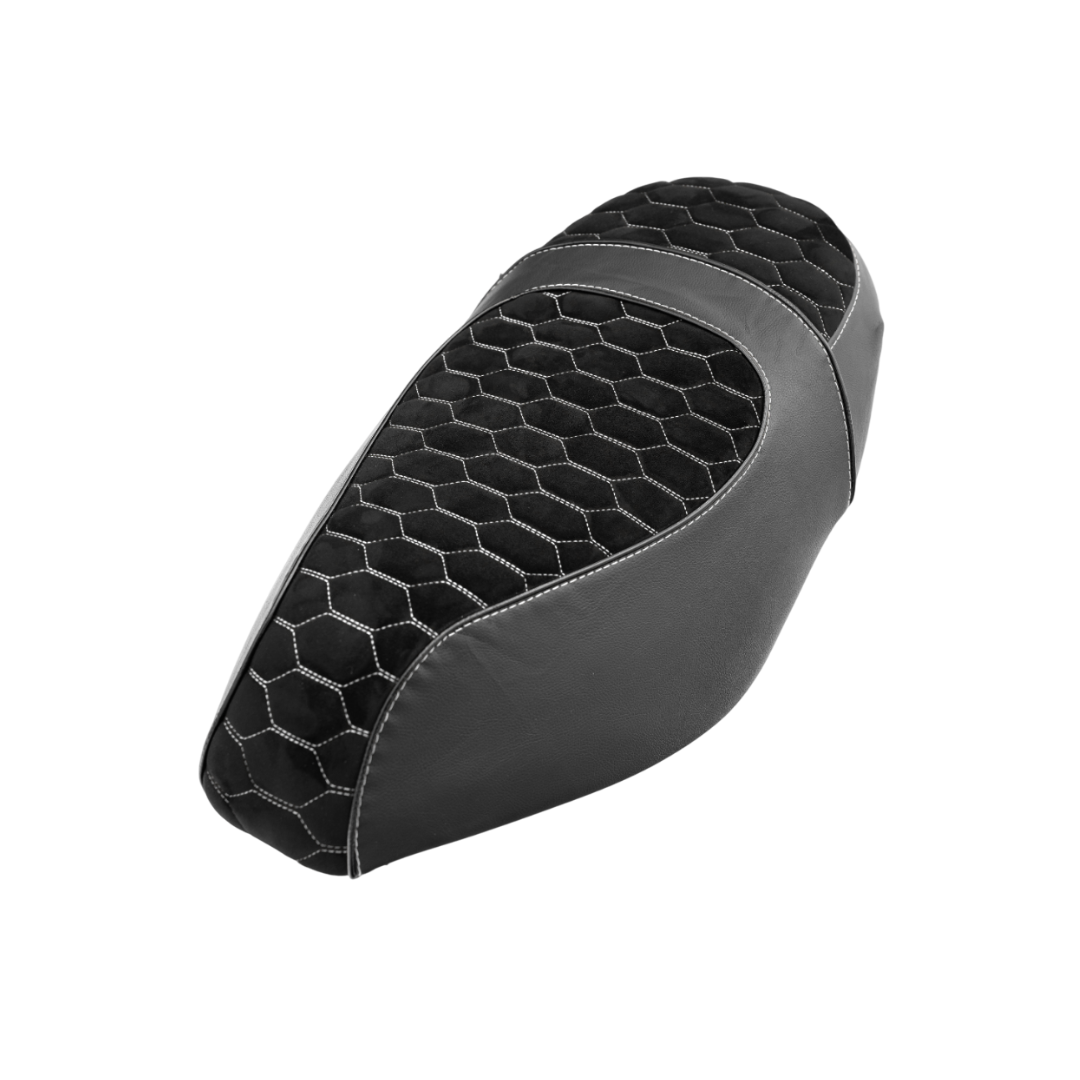 Zadelhoes Alcantara Look Wit Piaggio Zip