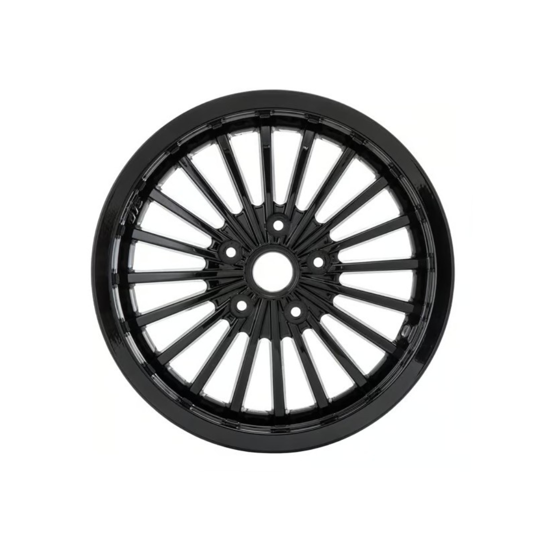 Velg SIP 20 Spaaks 12 Inch Glans Zwart Vespa Sprint / Zip SP