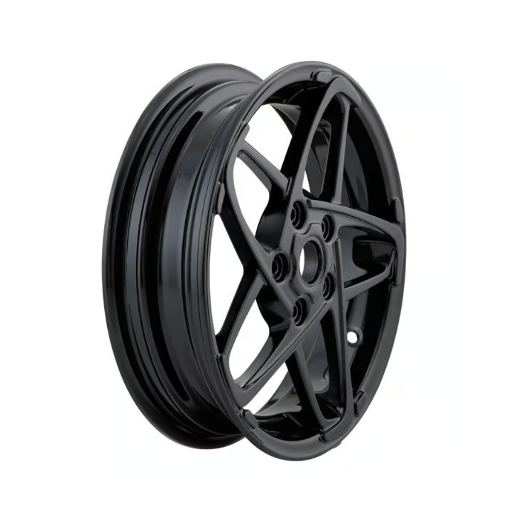 Velg SIP MK2 Ster 12 Inch Glans Zwart Vespa Sprint / Zip SP