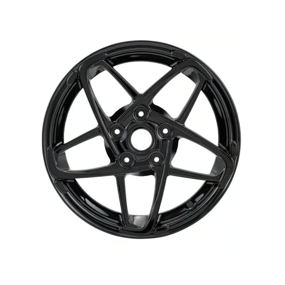 Velg SIP MK2 Ster 12 Inch Glans Zwart Vespa Sprint / Zip SP