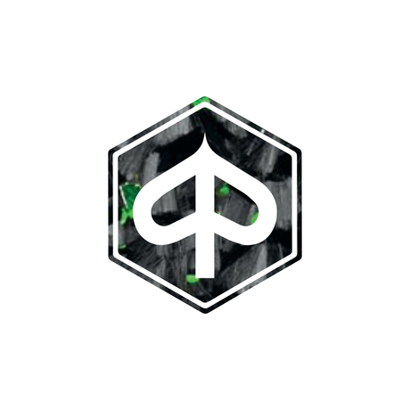 3D Voorkaplogo Piaggio Forged Carbon