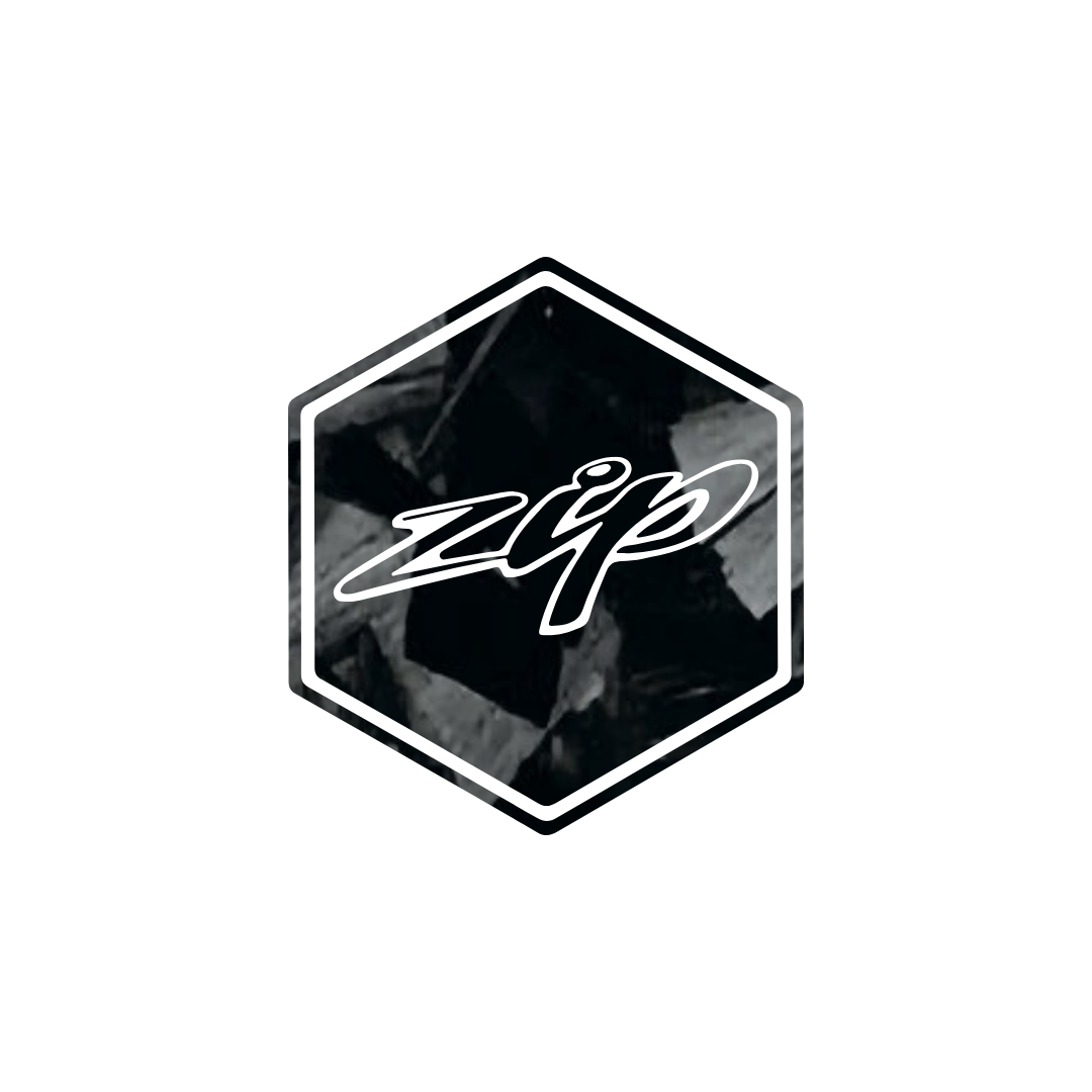 3D Voorkaplogo Zip Forged Carbon