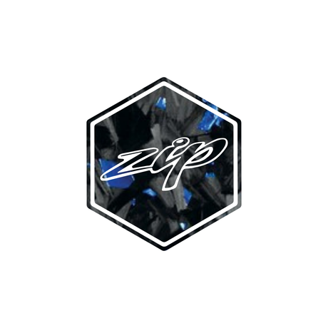 3D Voorkaplogo Zip Forged Carbon