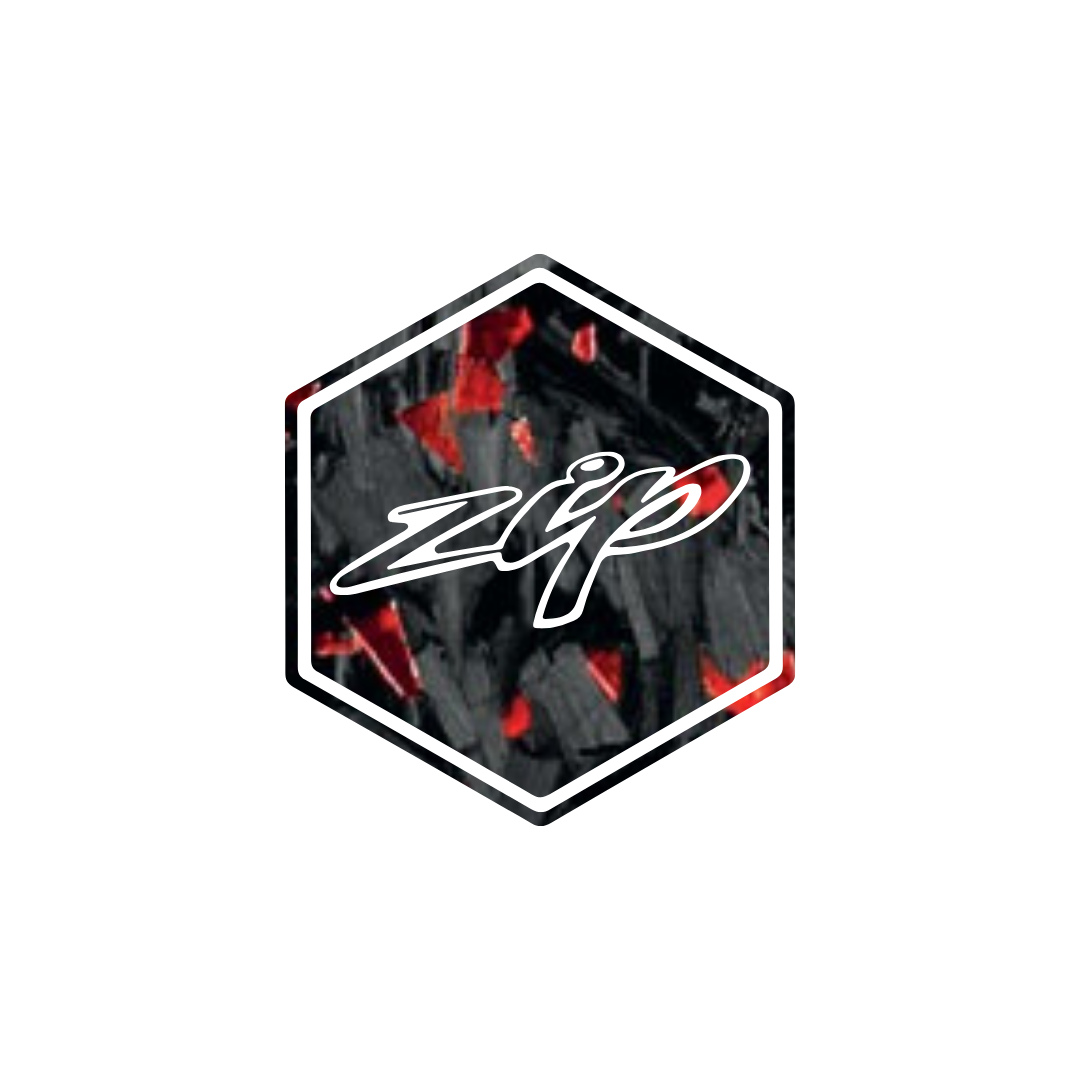 3D Voorkaplogo Zip Forged Carbon