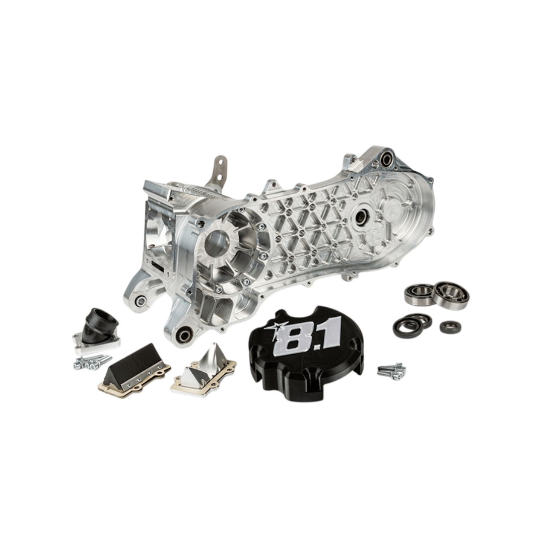 Ganz kurzes Motorrad 8.1 Fireblade 100cc 10 Zoll Rad Piaggio 2 Strich