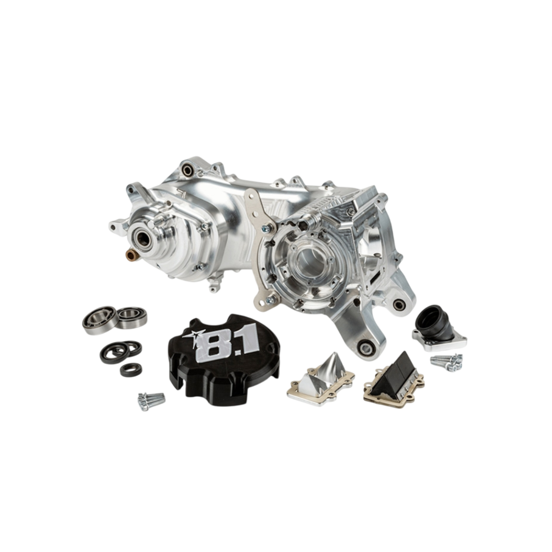 Ganz kurzes Motorrad 8.1 Fireblade 100cc 10 Zoll Rad Piaggio 2 Strich