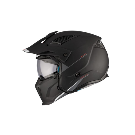 Helm MT Streetfighter SV Stripe Mat Zwart