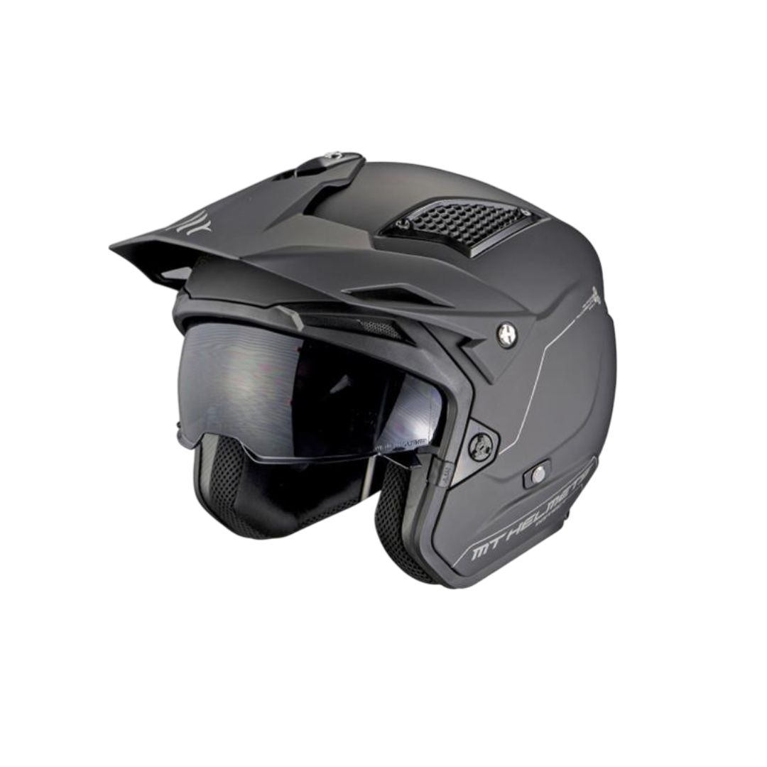 MT Helmet District S SV Mat nero