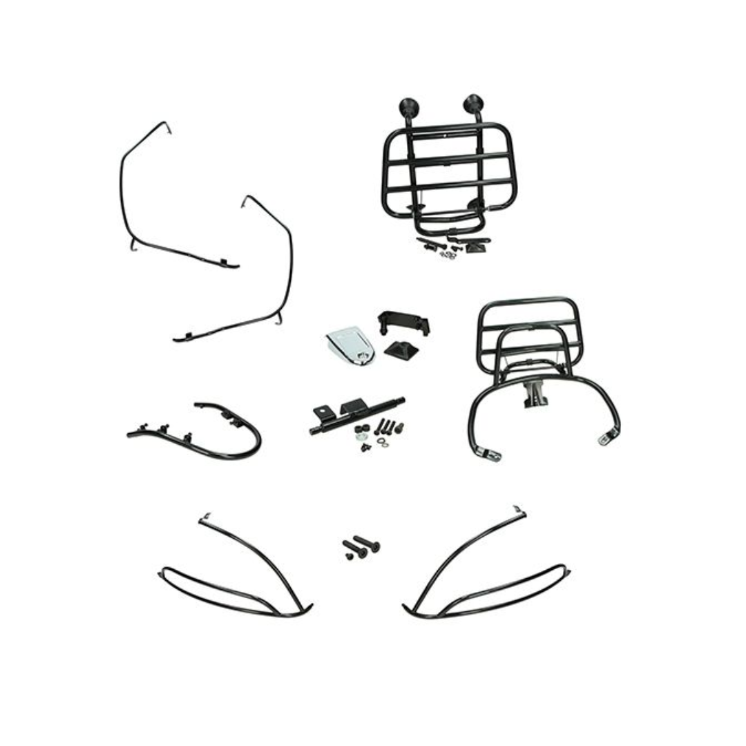 Val bracket set Complete matte black vespa sprint / excellentvera