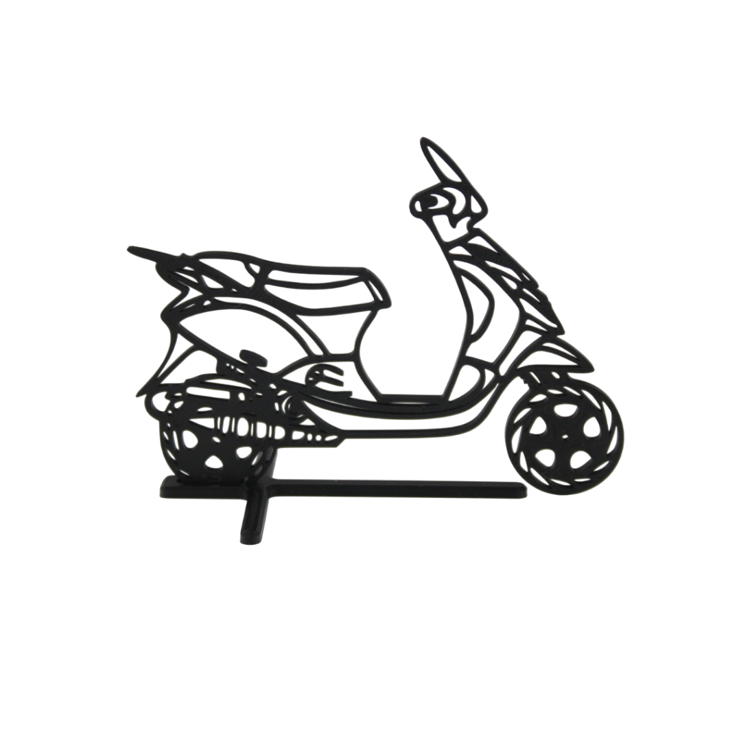 3D Silhouette Piaggio Zip 2 stroke