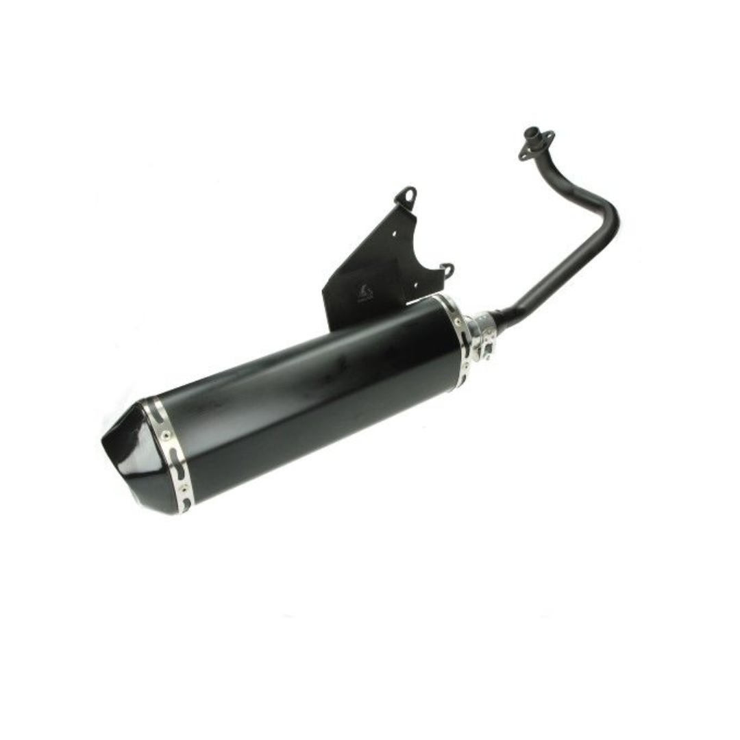 Jamarcol Uitlaat Piaggio Zip 4T2V Zwart uitlaat 4t