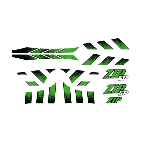 Stickerset Piaggio Zip SP H2O Origineel Model