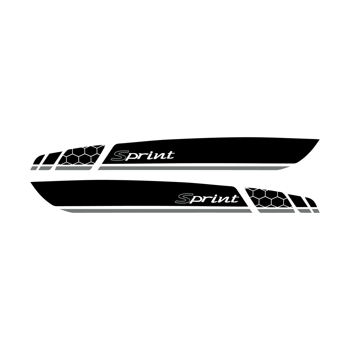 Stickerset Striping Vespa Sprint