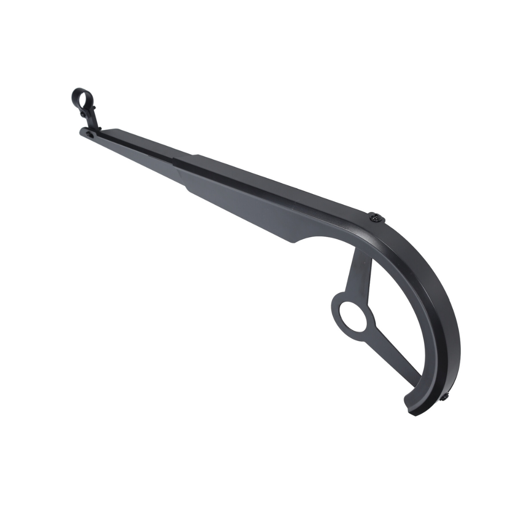 Kettenschutz + Halterung komplett schwarz V8 / V20 Fatbike