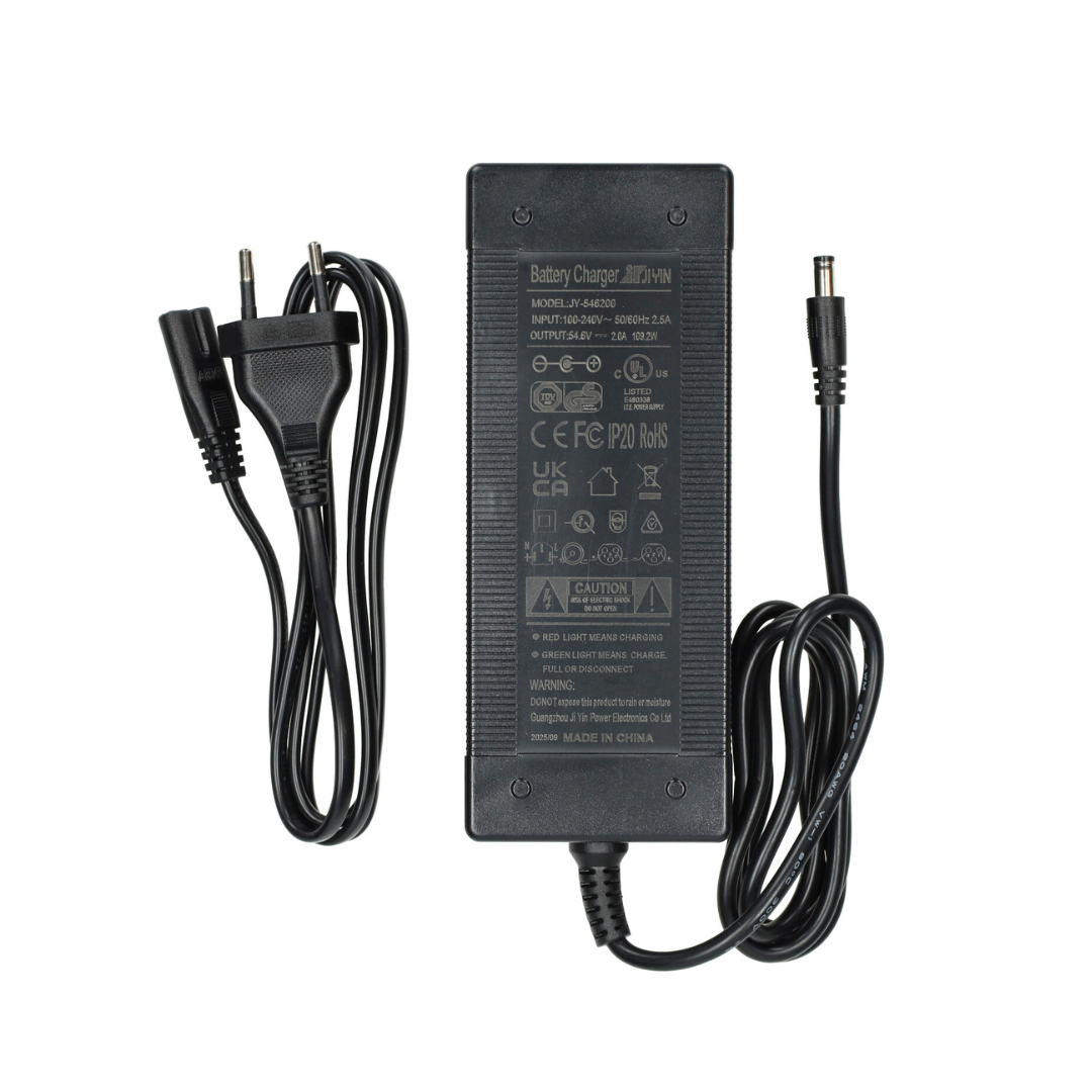 Batterieladegerät 54,6V 2A 2,1 Stecker V20 PRO Fatbike