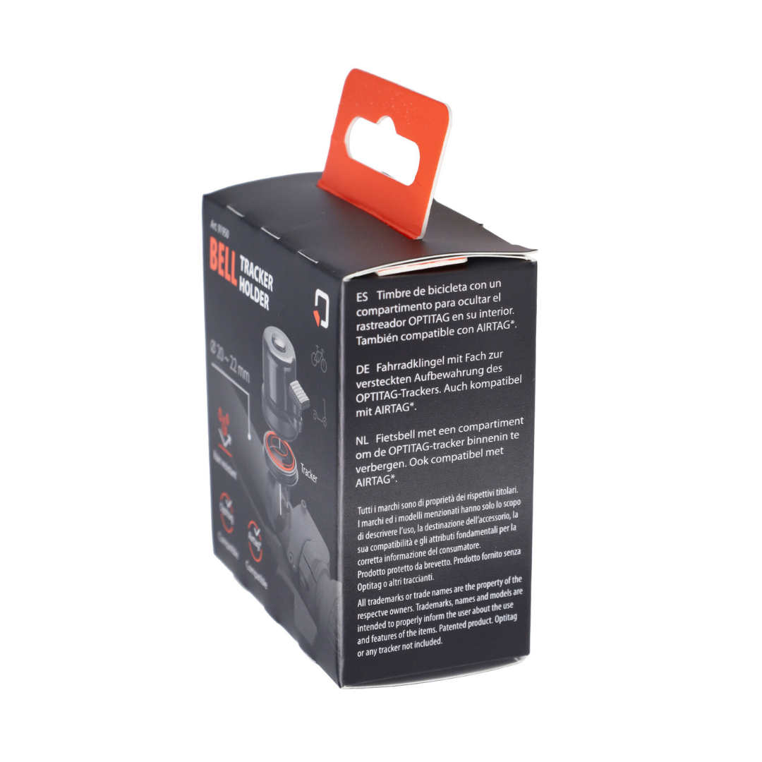 Bel Lampa Optitag Tracker Met Vakje Bromfiets/Fatbike