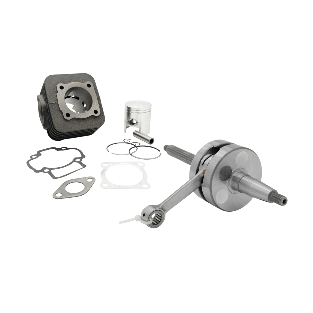 Fenom 70cc AC Cilinder Incl. Volle Wangen Krukas Piaggio / Gilera 50cc 2 Takt Bundel