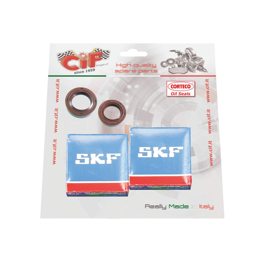 CIF Krukaslagers & -Keerringen Piaggio / Gilera 50cc 2 Takt Oud Model