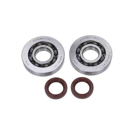 Lager + Keerringset Bgm Piaggio / Gilera 125-180Cc 2 Takt Krukas Lager