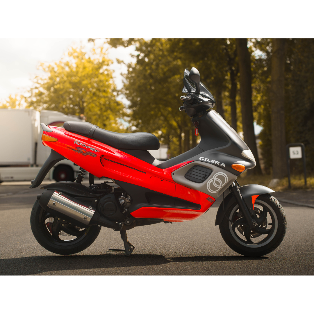 Kappenset Origineel Model Fluo Rosso / Opaco Gilera Runner SP 50-180cc 2 Takt