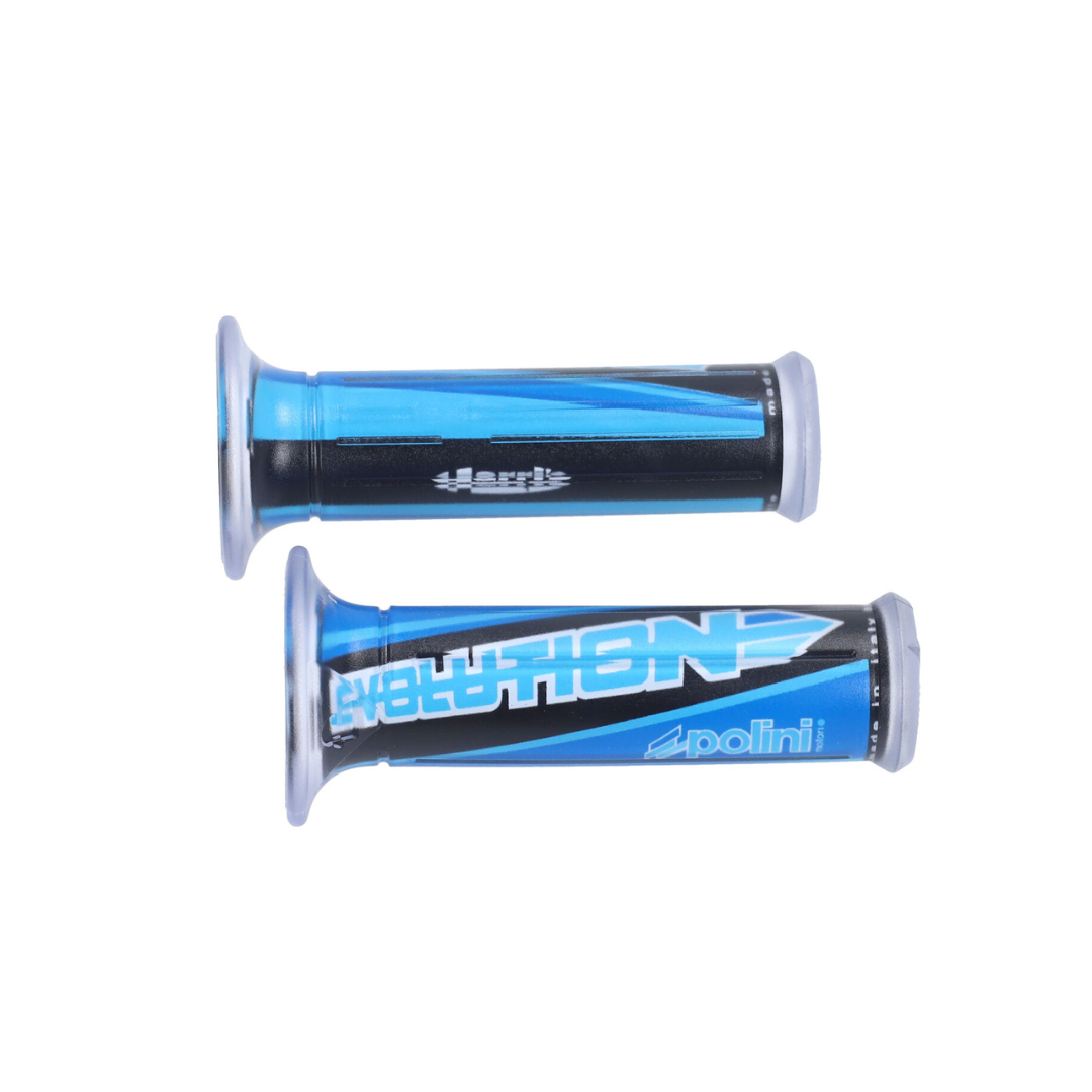 Handvatset Polini Evolution Zwart/Blauw Universeel