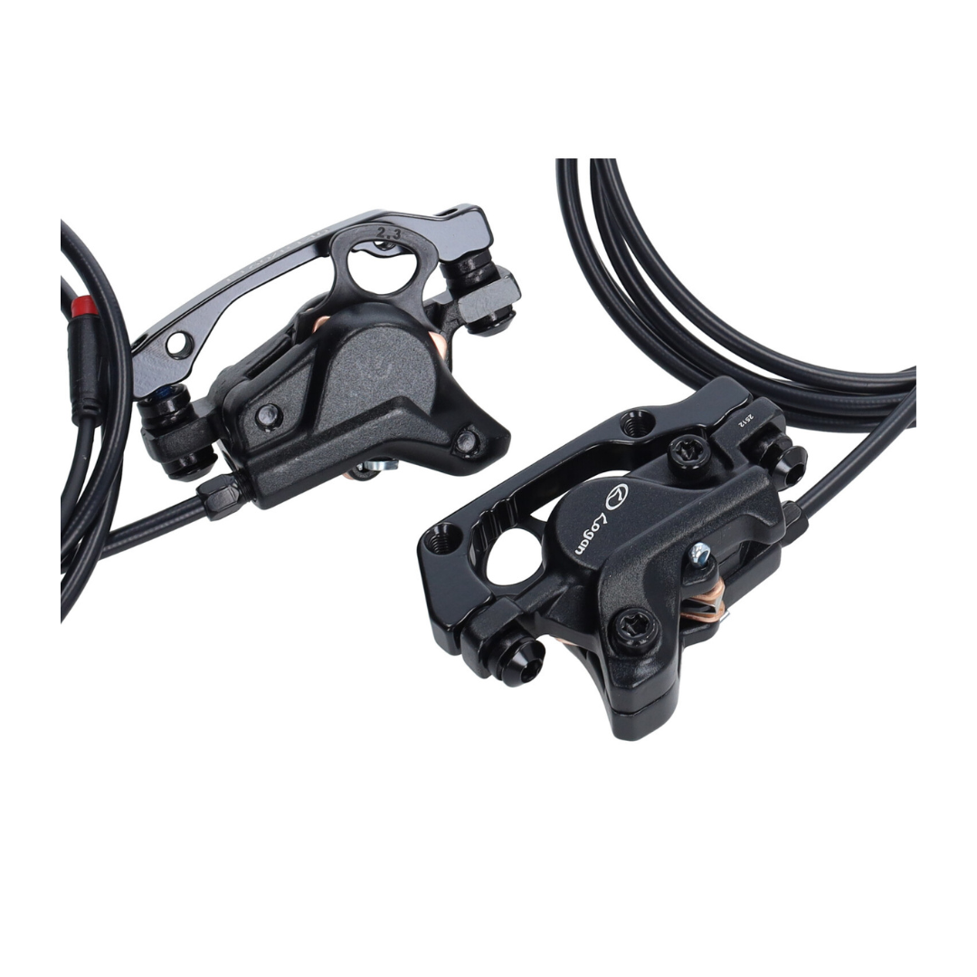 Bremsen-Kit Komplett + Bremshebel und Leitungen Hydraulisch V8 / V20 Fatbike