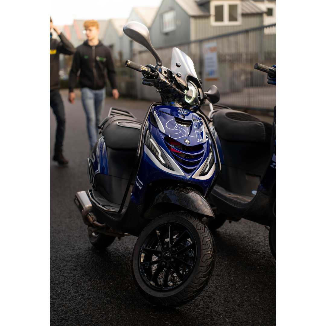 SP Kappenset Zip BMW Blauw Glans