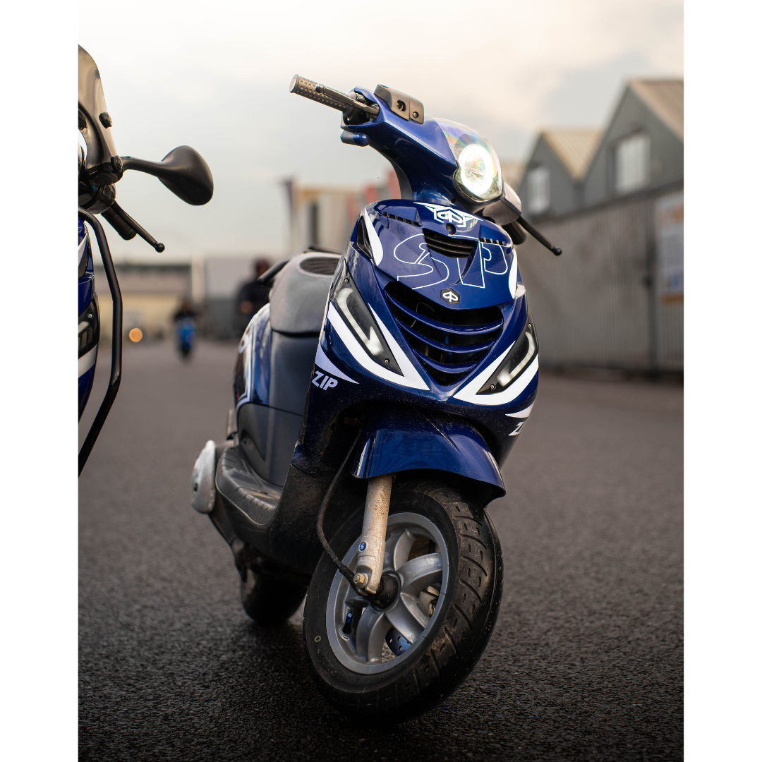 SP Kappenset Zip BMW Blauw Glans