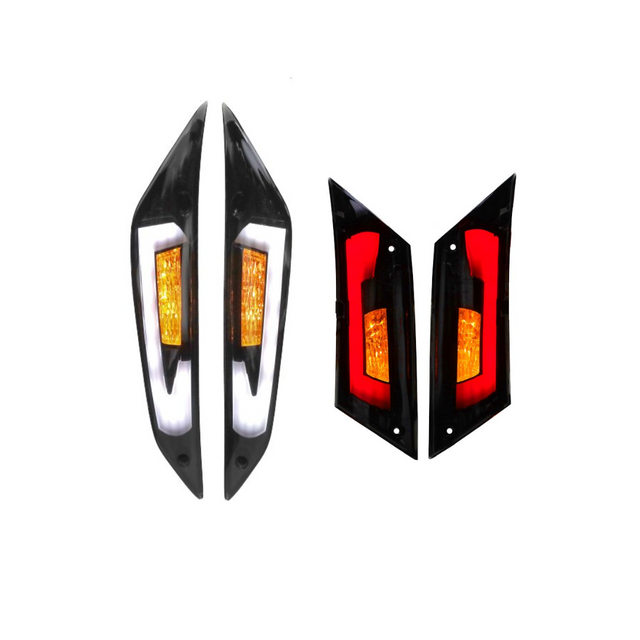 Power1 Led Zip Voor/Achter Smoke Ledjes