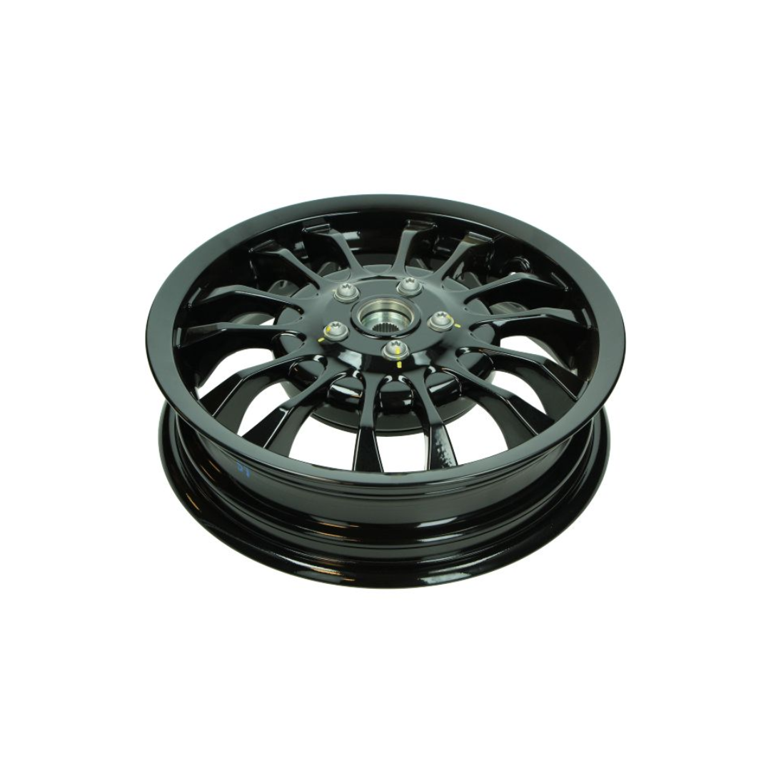 Achtervelg Glans Zwart Vespa Sprint / Primavera 4 Takt Velgen