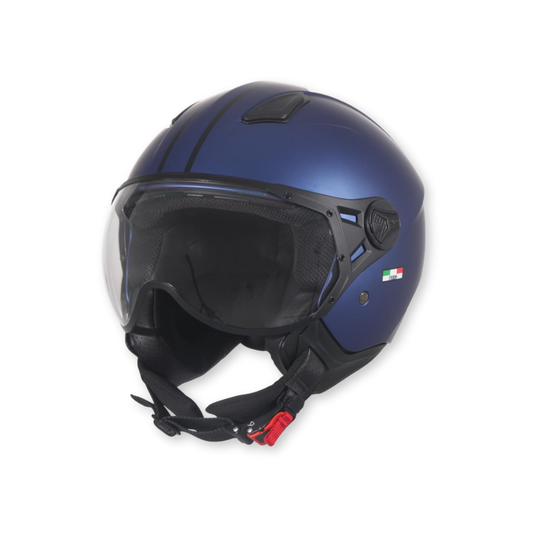 Casque vito moda mat bleu